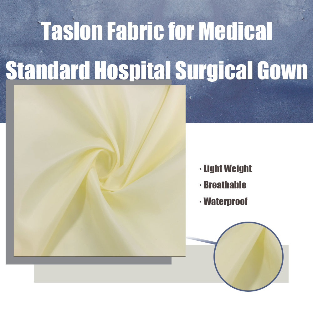 Hangzhou Kangman Textile Co., Ltd.260T Taslon Fabric for Hospital Surgical Gown