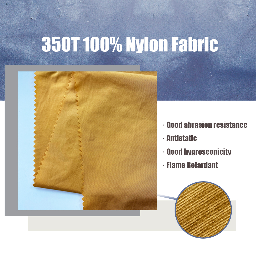 Hangzhou Kangman Textile Co., Ltd.100% Nylon Fabric For Puffer Jacket