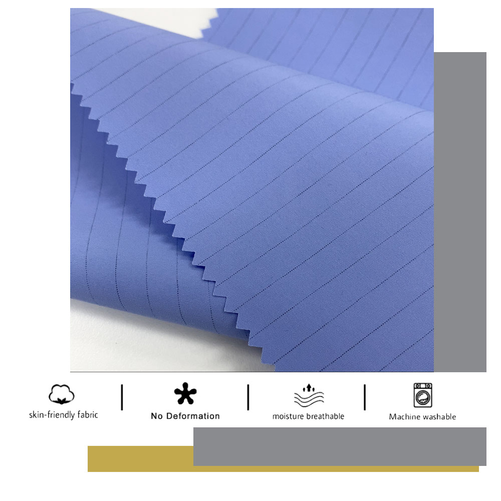 Hangzhou Kangman Textile Co., Ltd.Polyester Conductive Anti Static Cloth Fabric