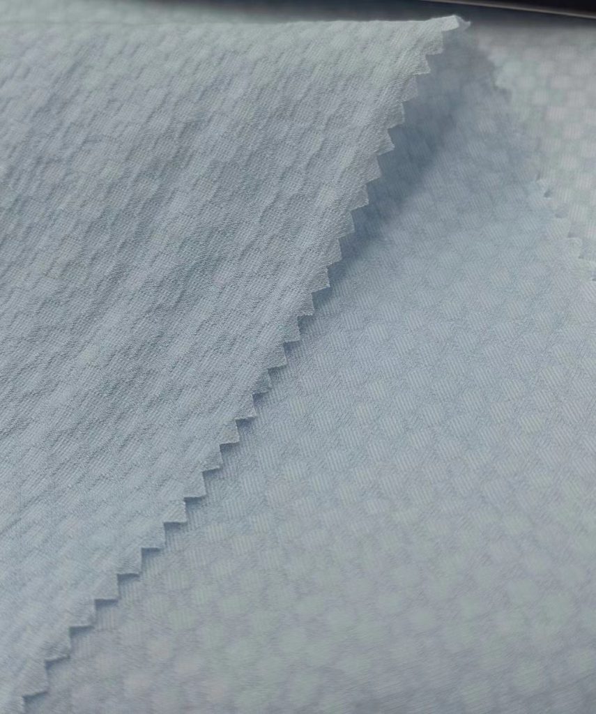Hangzhou Kangman Textile Co., Ltd.Nylon Tencel Bubble Plaid Fabric