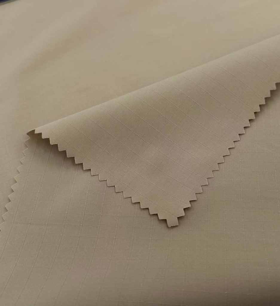 Hangzhou Kangman Textile Co., Ltd.30D*50D Weft Elastic Plaid Fabric