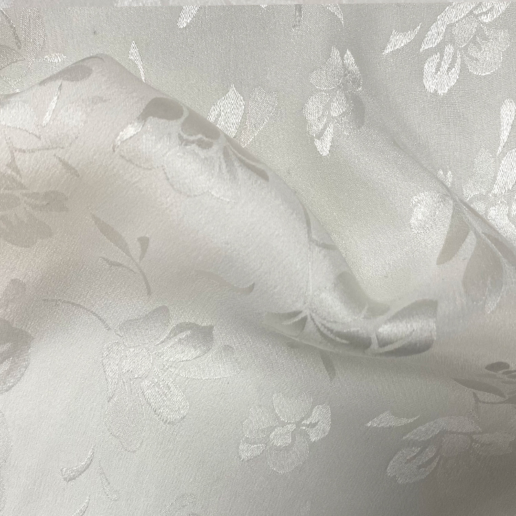 96% Silk Jacquard Fabric for Girls Dresses Silk Pillow