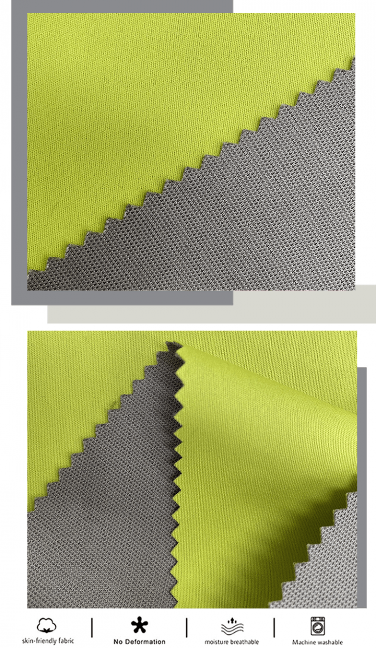 Interlock Polyester Many Color 30D Polyester Interlock Fabric Bonded With Spot Fabric–Hangzhou Kangman ...