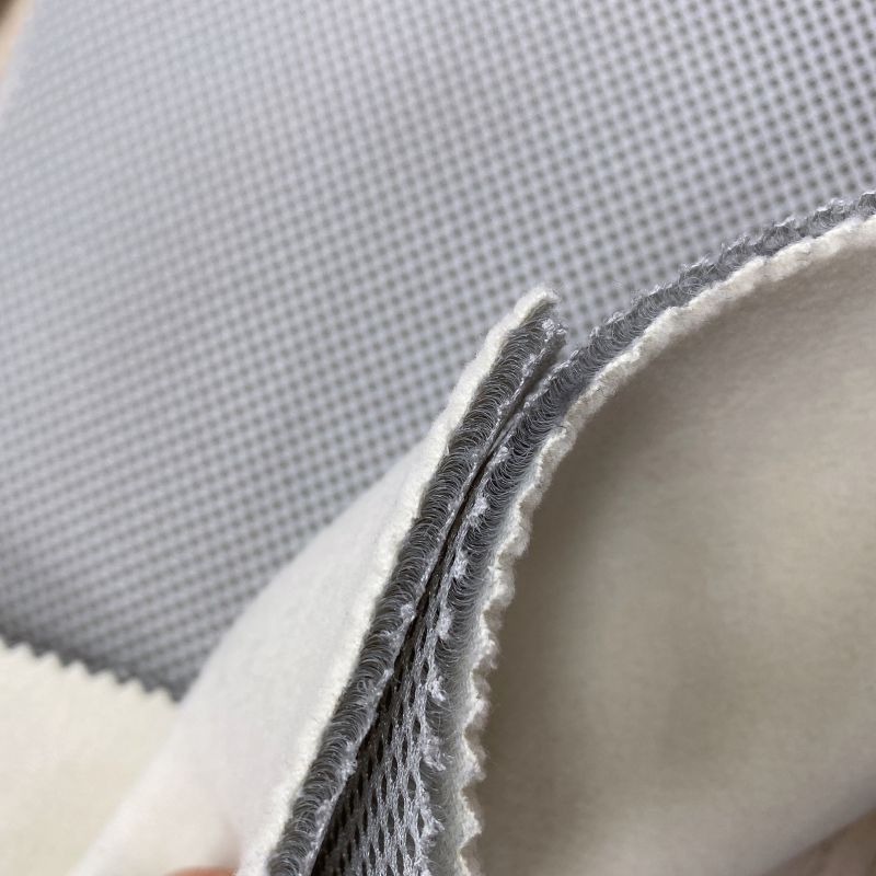Tissu Fonctionnel Mandy - Polyester Opaque Avec Structure Mesh - Coupon Neuf