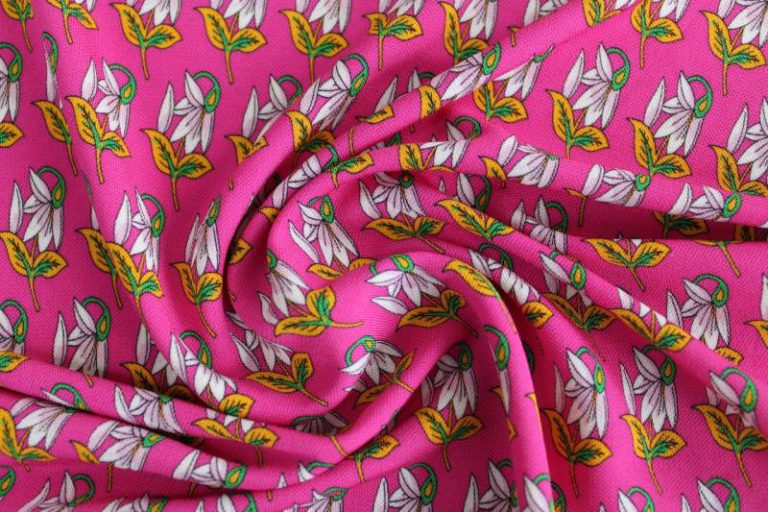 100% Viscose Doule-sided Printed Fabric