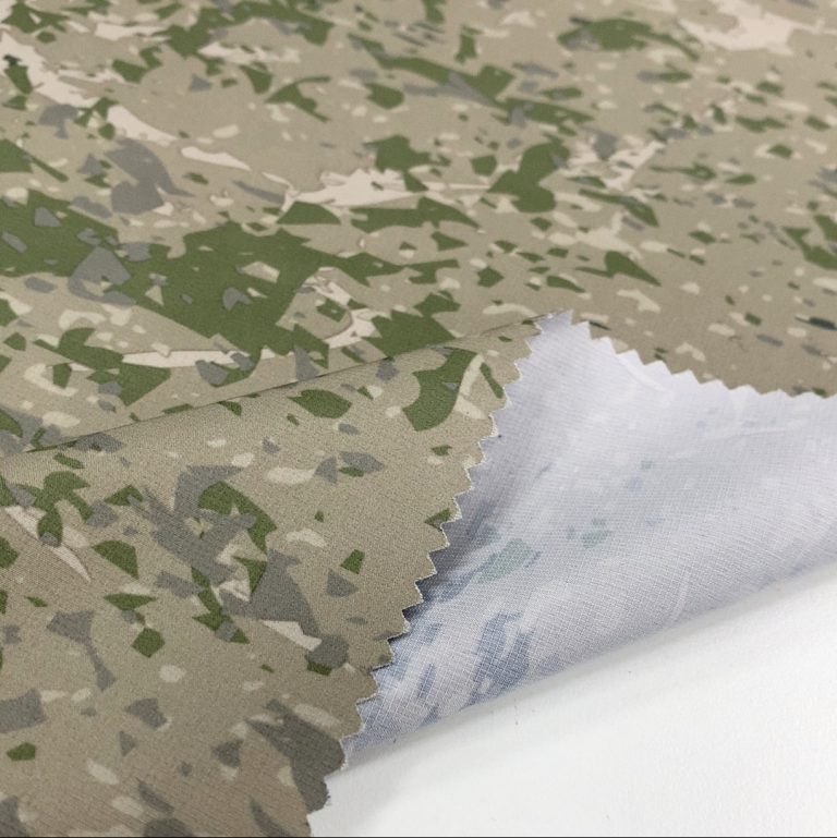 100% Polyester Waterproof Camo Pongee Fabric