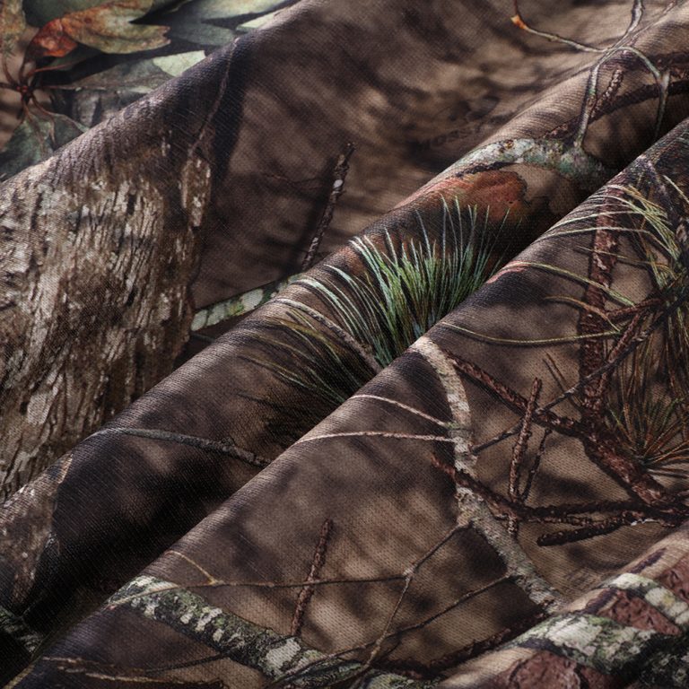 100% Polyester Camo Knit Fabric
