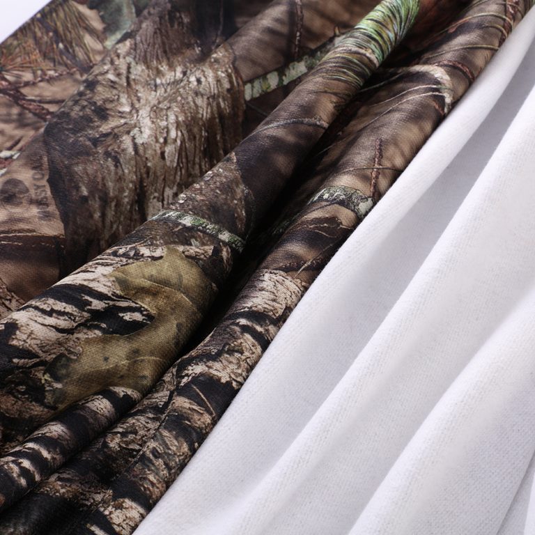 Camouflage Knit Fabric for Outdoor Clothing