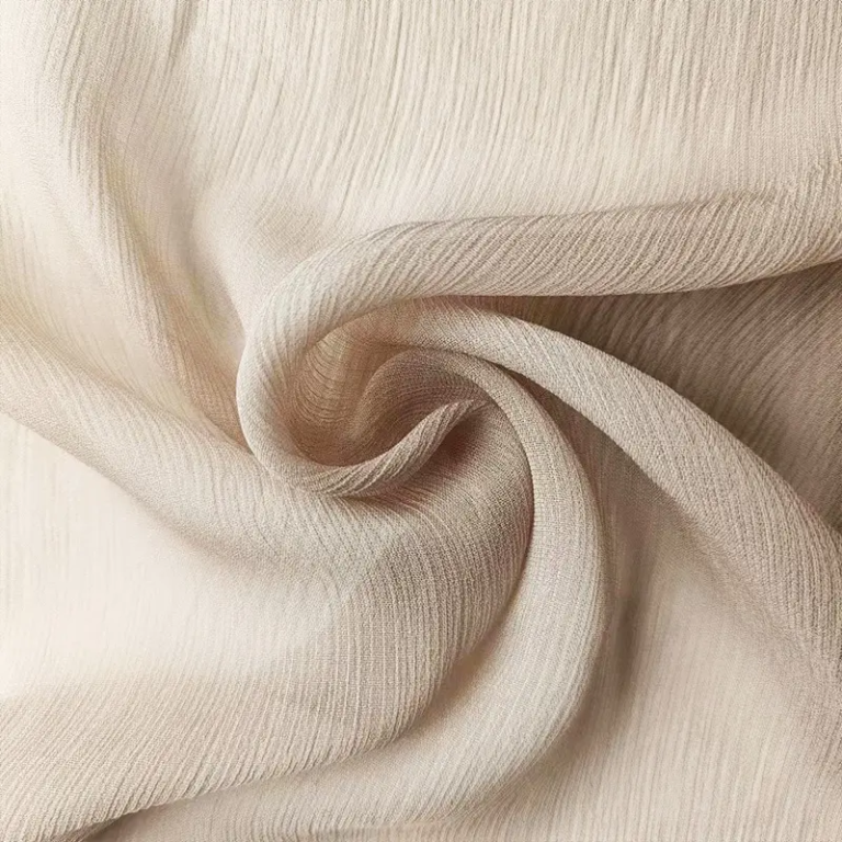 Silk Crinkle Rayon Fabric for Dress T-Shirt
