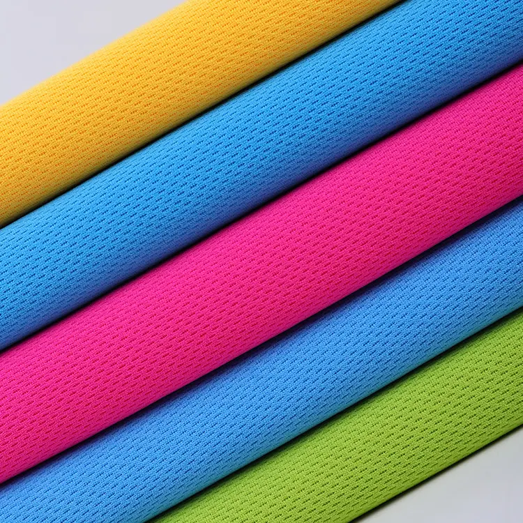 Eco-Friendly Polyester Interlock Mesh Fabric for Sportswear