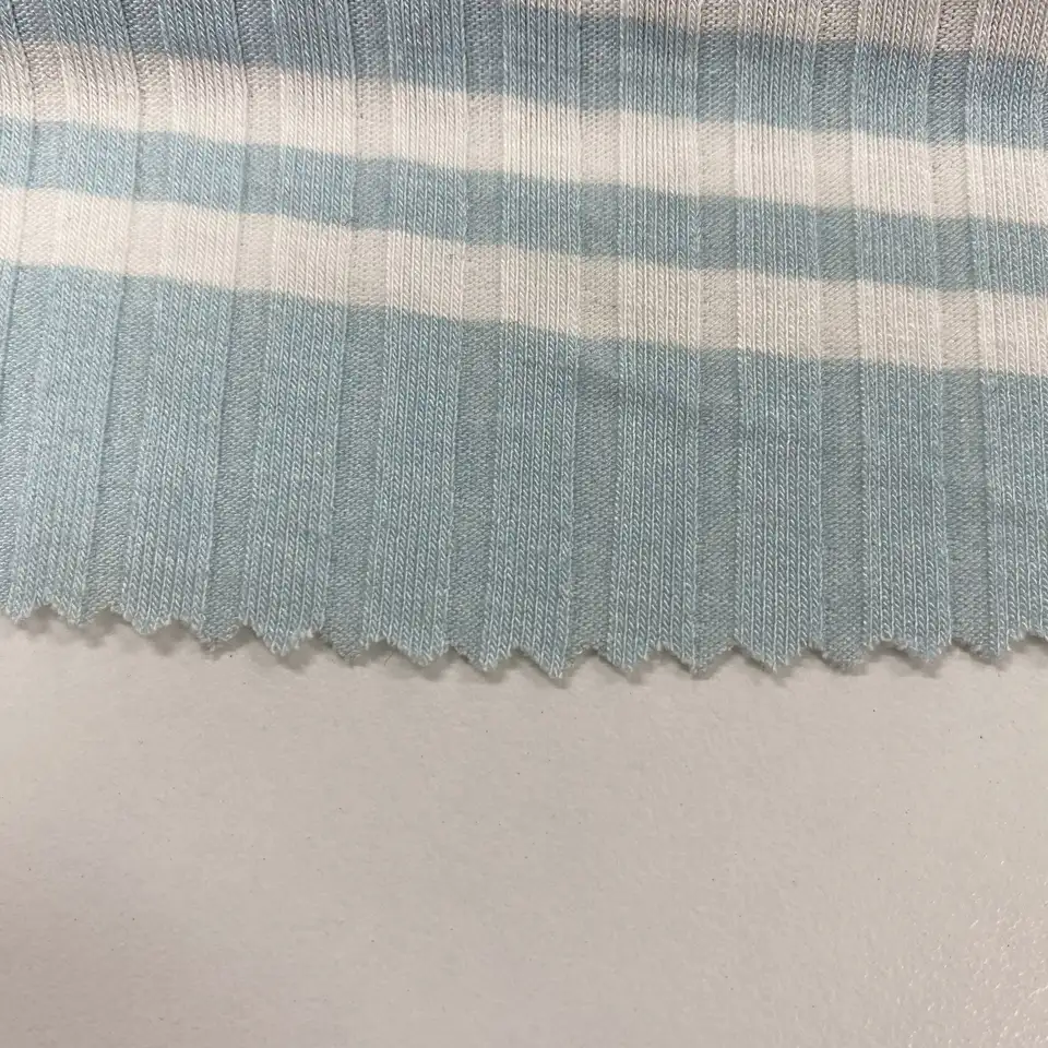 Breathable Knitting Rib Fabric For Dress–Hangzhou Kangman Textile Co., Ltd.