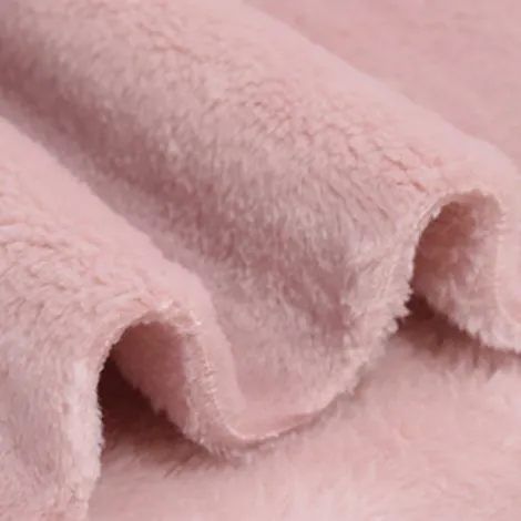 100% Polyester Knitted Coral Fleece Fabric