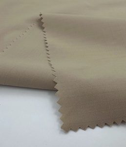 Weft Elastic Plaid Fabric