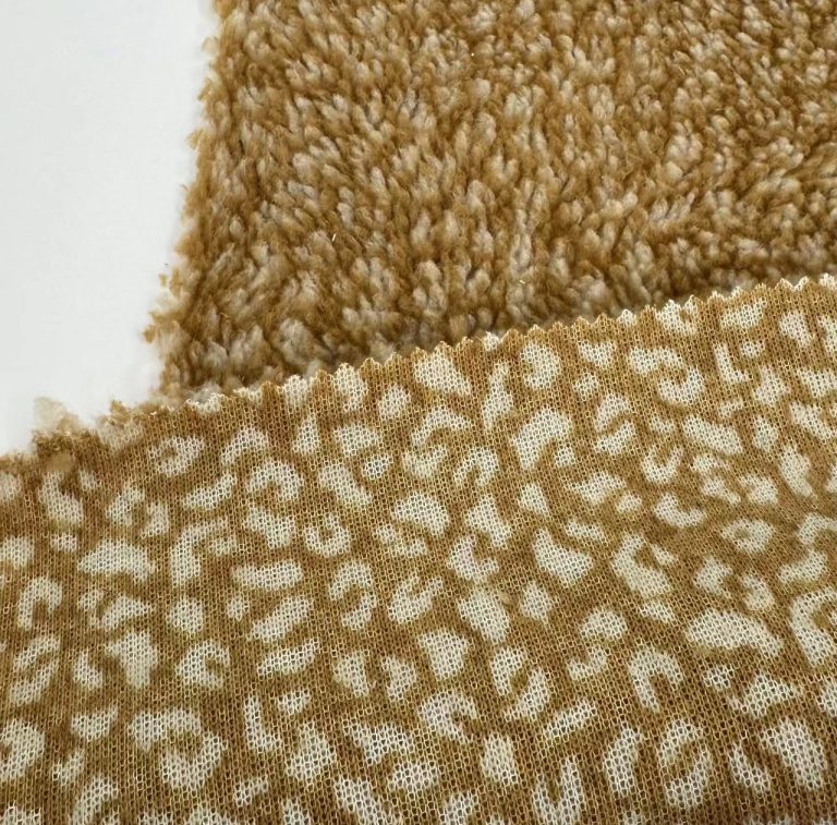 Polyester Sherpa Knit Fabric