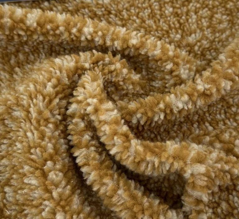 Polyester Sherpa Knit Fabric