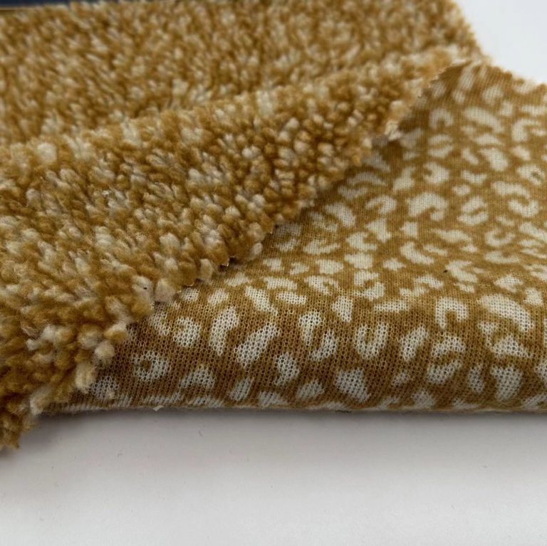 Polyester Sherpa Knit Fabric